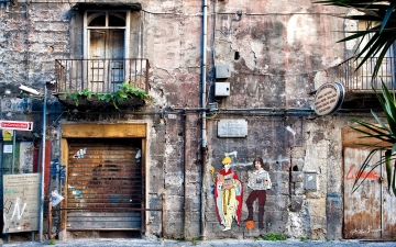 Naples street art: